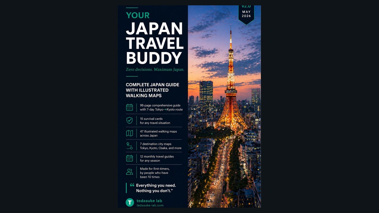 Cover — Your Japan Travel Buddy v2.0