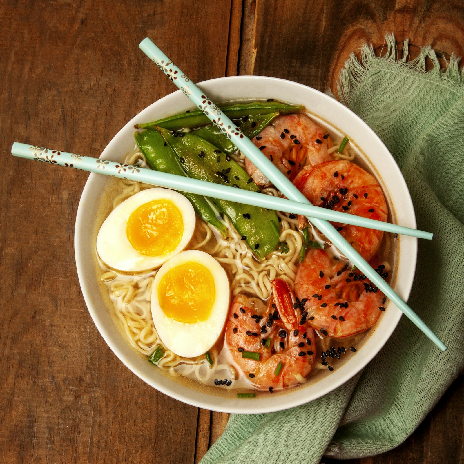 A bowl of ramen — affordable and delicious