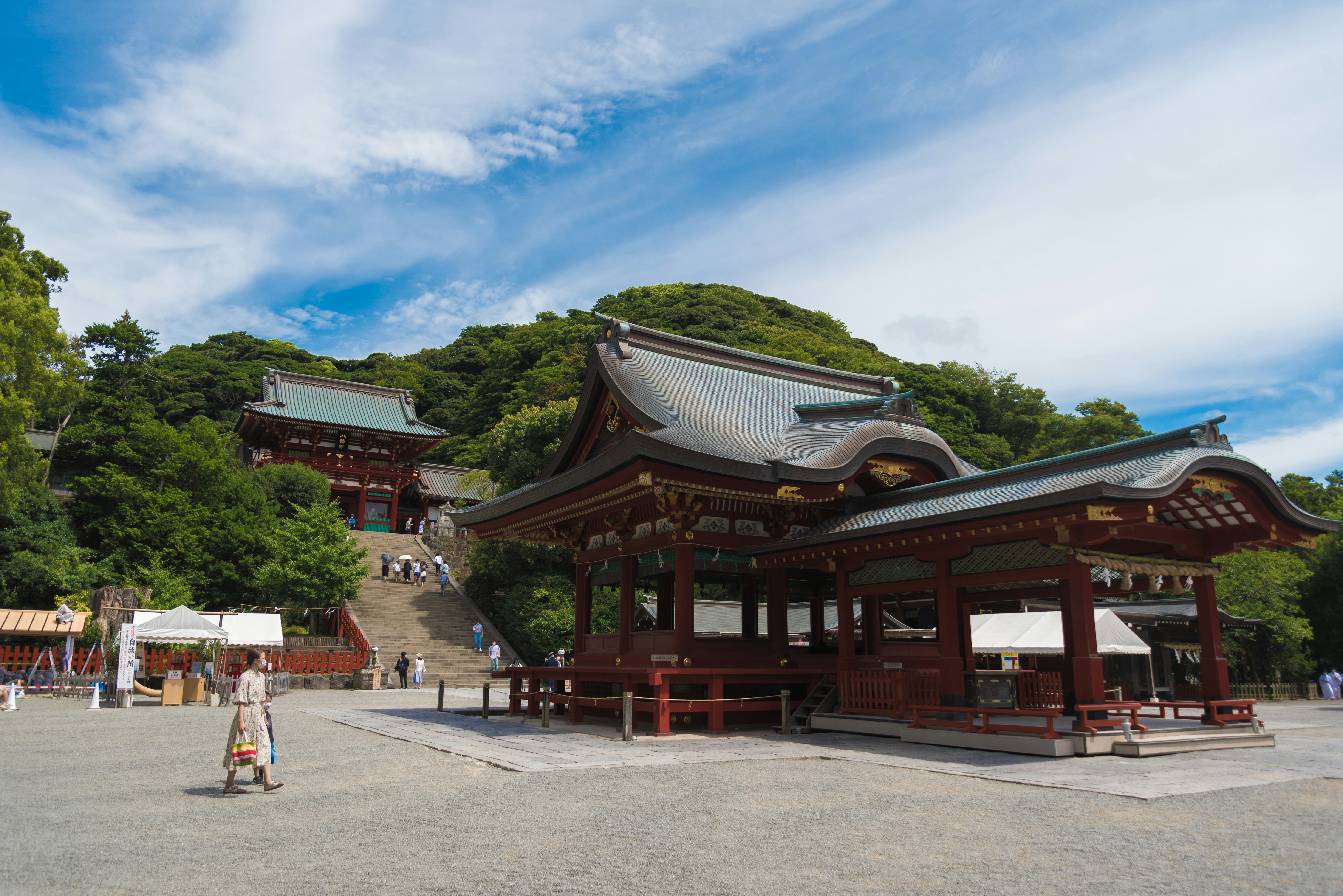 Tsurugaoka Hachimangu shrine in Kamakura