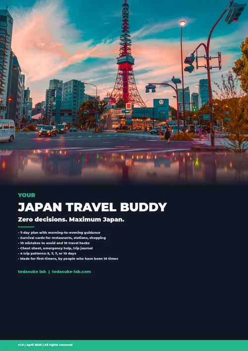 Your Japan Travel Buddy - 65-page Japan trip guide PDF